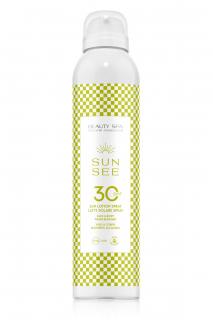 Opalovací mléko ve spreji SPF 30 voděodolné Sun lotion spray - 200 ml