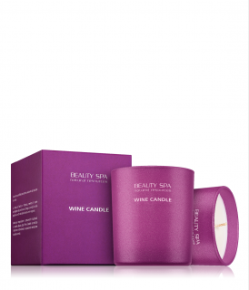 Svíčka s vůní hroznového vína a vanilky Beauty Spa - 180 gr