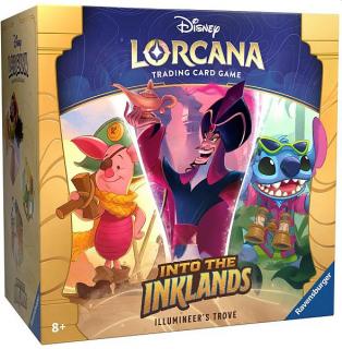 Disney Lorcana Into the Inklands Illumineers Trove (8 Booster Packs)