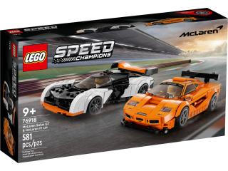 LEGO Speed Champions 76918 McLaren Souls GT a McLaren F1 LM