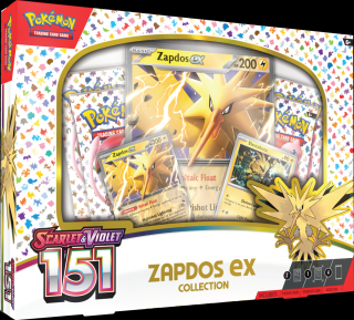 Pokémon 151 Zapdos EX Collection