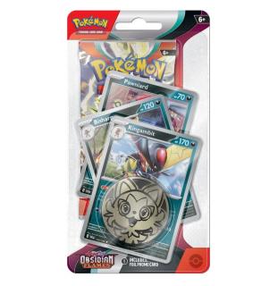 Pokémon Obsidian Flames Premium Check Lane Blister (Kingambit)