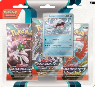 Pokémon Paradox Rift 3 Pack Blister (Cetitan)