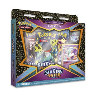 Pokémon TCG Shining Fates Mad Party Pin Collection (Polteageist)