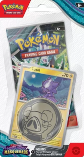 Pokémon Twilight Masquerade Checklane Blister - Toxel