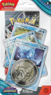 Pokémon Twilight Masquerade Premium Checklane Blister - Kingdra