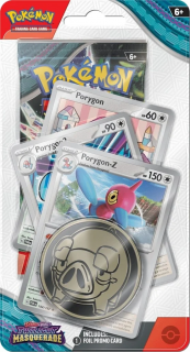 Pokémon Twilight Masquerade Premium Checklane Blister - Porygon-Z