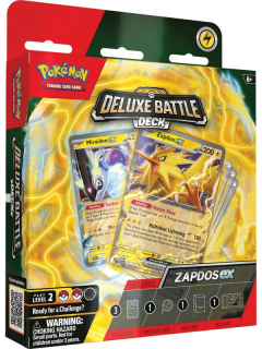 Pokémon Zapdos ex Deluxe Battle Deck