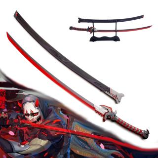 Chladné Zbraně Replika katana  GENJI SHIMADA  Oni skin