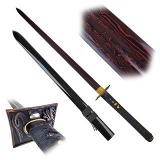 Damašková katana  DOUBLE EDGE KILLER  obousečná