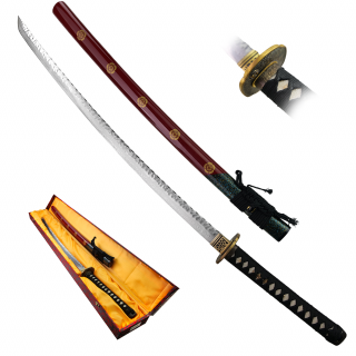 Japonská damašková katana  HINOTAMARYU  funkční