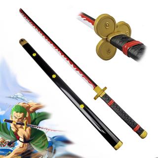 Měkčená katana Meito  ENMA - BLACK  - One Piece