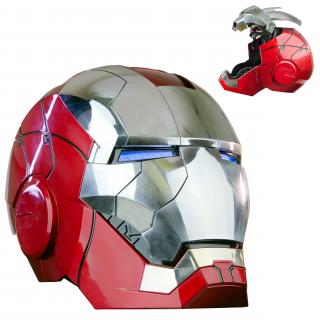 Plně automatická helma  IRON MAN MK5  Marvel / Avengers