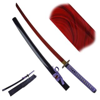 Zdobná katana  PRINCESS OF BUSHIDO  fialová