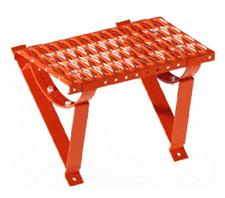 Komínová lávka Eurovent PLATFORM SET METAL 350/20 MM Barva: 8004 - cihlově červená, délka: 0,4 m