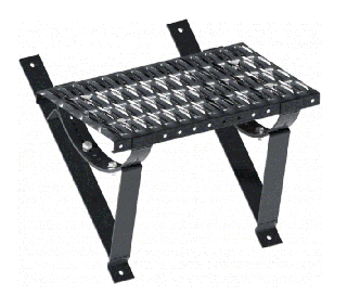 Komínová lávka Eurovent PLATFORM SET METAL 400/20 MM Barva: 7024 - grafitová, délka: 0,4 m