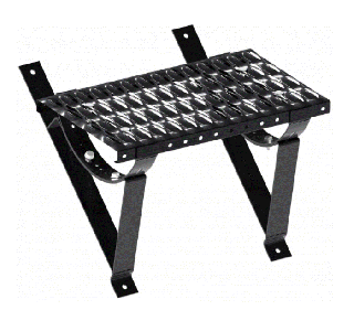 Komínová lávka Eurovent PLATFORM SET METAL 400/20 MM Barva: 9005 - černá, délka: 0,4 m