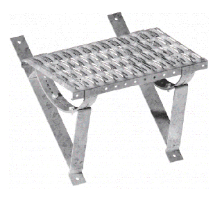 Komínová lávka Eurovent PLATFORM SET METAL 400/20 MM Barva: pozink, délka: 0,4 m