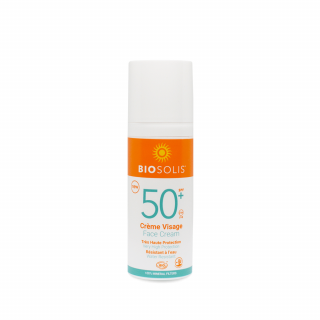 Biosolis Krém na obličej SPF 50+ 50 ml