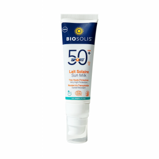 Biosolis Sportovní mléko na opalování SPF 50+ 50 ml