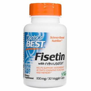 Doctors Best Fisetin s novusetinem 100 mg - 30 veg. kapslí