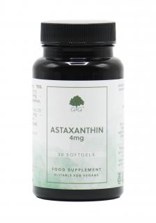 G&G Vitamins - Astaxanthin 4 mg - 30 kapslí