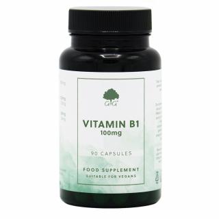 G&G Vitamins - Vitamin B1 Thiamin HCL 100 mg - 90 kapslí