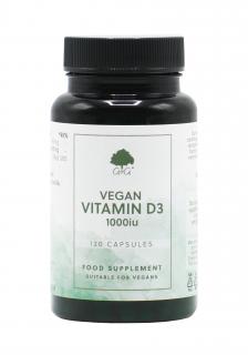 G&G Vitamins - Vitamin D3 1000iu - 120 kapslí