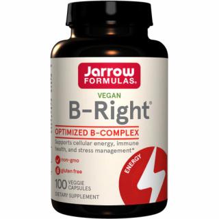 Jarrow Formulas B-Right Optimized B-Complex - 100 veg. kapslí