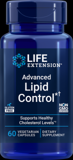 Life Extension Advanced Lipid Control, 60 rostlinných kapslí