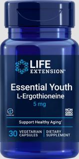 Life Extension Essential Youth L-Ergothioneine 5 mg, 30 kapslí