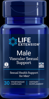 Life Extension Male Vascular Sexual Support, 30 rostlinných kapslí