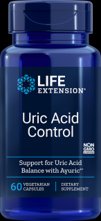 Life Extension Uric Acid Control, 60 rostlinných kapslí