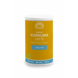 Mattisson BIO Kurkuma Latte  - Reishi, skořice  - 160 g