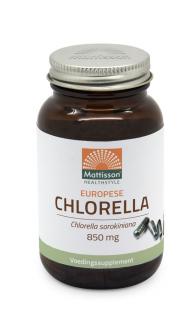 Mattisson European Chlorella 775 mg  - 90 kapslí