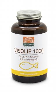 Mattisson Omega-3 rybí olej  - 90 kapslí