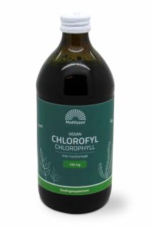 Mattisson Veganský chlorofyl 100 mg - 500 ml