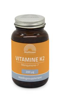 Mattisson Vitamin K2 MK7 - 200 mcg - 60 tablet