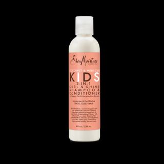 Shea Moisture Coconut & Hibiscus Kids 2-In-1 Curl & Shine Shampoo & Conditioner 236 ml