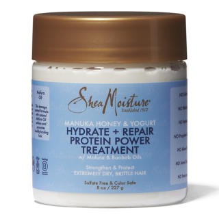 Shea Moisture Manuka Honey & Yogurt Hydrate + Repair Protein Power Treatment 227ml