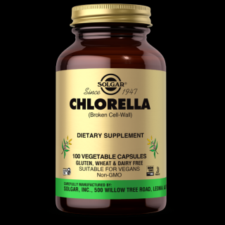 Solgar Chlorella 520mg 100 cps