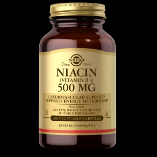 Solgar Niacin 500 mg cps. 100