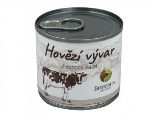 BOHEMIA Hovězí vývar s kousky masa 140ml