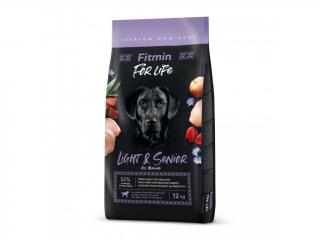 Fitmin For Life Light&Senior 12 kg AKCE 10+1 ZDARMA