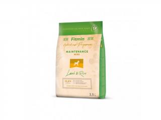 Fitmin Mini Lamb & Rice 2,5 kg AKCE 4+1 ZDARMA