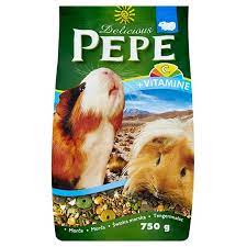 PEPE DELICIOUS Kompletní krmivo pro morče 750 g