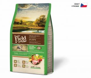 Sam´s Field Low Grain Puppy Chicken & Potato 2,5 kg AKCE 6+1 ZDARMA