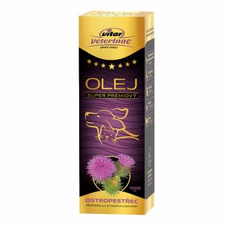 Vitar Veterinae Ostropestřec olej 200 ml