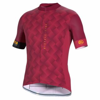 Pánský cyklistický dres Conegliano červený Velikost: XL