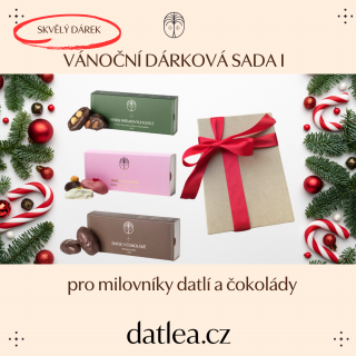 VÁNOČNÍ DÁRKOVÁ SADA I - datle a čokoláda